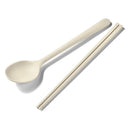 Axyaa Silicone Cutlery Set with Chopsticks and Spoons