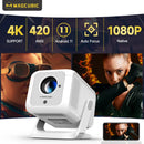 Axyaa Magcubic Auto Focus 4K WiFi 6 Android 11 Portable Projector