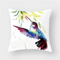Axyaa Decorative Cushion Cover Throw Pillow 45*45 Sofa Flower Bird Animal Pillowcase