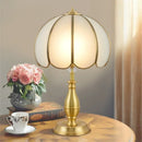 Axyaa Copper Table Lamp LED Desk Light Home Bedroom Decor