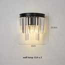 Axyaa Round Crystal Chandelier - Modern Grand Minimalist Decorative Light for Living, Dining, Bedroom