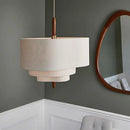 Axyaa Wabi Sabi Cloth Pendant LED Ceiling Light - Japan Style Chandelier