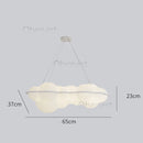 Axyaa Clouds LED Pendant Light for Modern Living Room Decoration