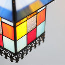 Axyaa Colorful Glass LED Pendant Light: Japan Style Adjustable Hanging Lights