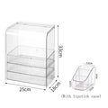Axyaa Clear Acrylic Makeup Organizer: Spacious, Dust-proof, High-end, Multi-layer Skincare Display
