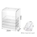 Axyaa Clear Acrylic Makeup Organizer: Spacious, Dust-proof, High-end, Multi-layer Skincare Display