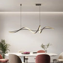 Axyaa Elegant Nordic Dining Room Main Light - Modern & Minimalist High-End Strip Light