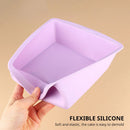 Axyaa Square Silicone Cake Baking Mold for Easy Demolding