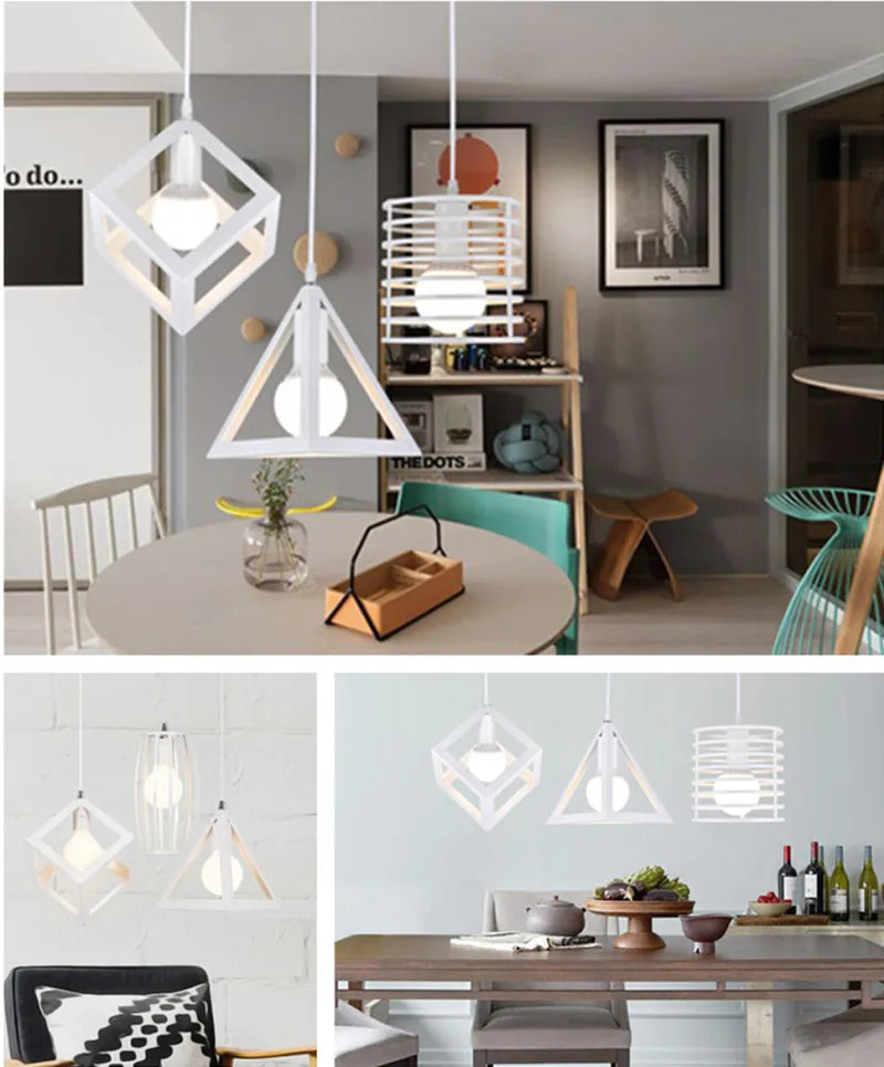 Axya Retro Pendant Light Industrial Chandelier Ceiling Lamp Home Restaurant Decor