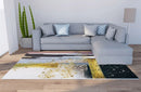 Axyaa Marble Texture Printed Carpet for Home Living Room and Bedroom Decoration