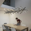 Axyaa Modern Nordic LED Chandelier for Living Room Dining Kitchen Office Décor