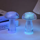 Axyaa Mushroom Table Lamp - Jellyfish Night Light for Bedroom Ambiance