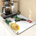 Axyaa Birds Printed Kitchen Coasters Set