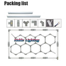 Axyaa Hexagon Garage Light: High Lumen Work Lamp & Indicator for Showroom