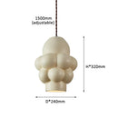 Nordic Cream Style LED Pendent Lamp for Bedroom and Dining Table - Axyaa