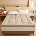 Axyaa Soft Mattress Pad - Hotel Style for Bedroom, Student Dorm, Single or Double Bed