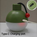 Axyaa Colorful Silicone Night Light for Children - USB Rechargeable RGB LED Toy