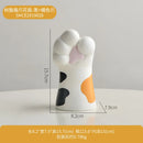 Axyaa Cat Claw Resin Vase: Desktop Flower Arrangement, Pen Holder, Makeup Brush Storage