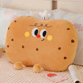 Axyaa Cartoon Bread Memory Foam Pillow - Sleep Aid & Backrest Support