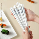 Axyaa Ceramic Kitchen Tableware Set: Ladle, Chopsticks, Soup Spoon