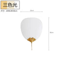 Axyaa Brass Ginkgo Wall Lamp LED G9: Luxury Medieval Zen Art for Living Room or Bedroom