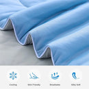 Axyaa Silky Air Condition Cooling Blanket for Bed – Double Side Cold Lightweight Blanket