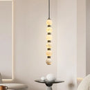 Axyaa LED Staircase Chandeliers for Living Room Pendant Light Lamps