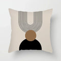 Axyaa Abstract Pattern Cushion Cover - 45*45cm Polyester Pillowcase