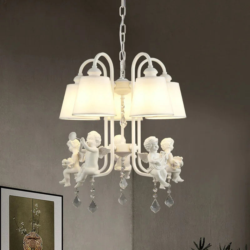 Axya Cute Angel Pendant Chandelier for Bedroom and Kitchen Lighting