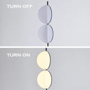 Axyaa Rotating Leaves LED Floor Lamp: Modern Nordic Style for Living Room, Bedroom, Study