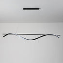 Axyaa minimalist aluminum pendant lamp for kitchen dining island LED lighting fixtures