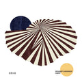 Axyaa Irregular Nordic Style Plush Carpet for Bedroom and Living Room