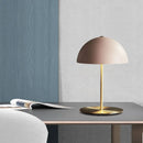 Axyaa Mushroom Table Lamp Pink Night Light American Style Bedside Desk Lamp