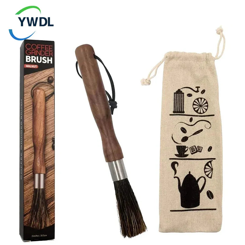 Axya Black Walnut Coffee Machine Cleaning Brush