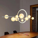 Axyaa Nordic Dining Room Pendant Light Chandelier for Indoor Living Room Lighting