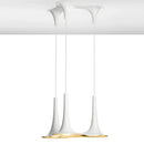 Axyaa Nordic LED White Pendant Light for Home Kitchen Bar Dining Room