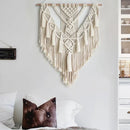 Axyaa Macrame Woven Wall Hanging: Boho Geometric Decor