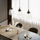 Axyaa Loft Pendant Lights: Industrial Glass Vintage Living Room Lighting for Cafe Bar