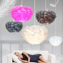 Axyaa Feather Pendant Lamp: Nordic Modern, Romantic, and Creative Bedroom Lighting