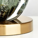 Axyaa Modern Oversized Glass Table Lamp for Bedroom Home Decoration