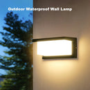 Axyaa LED Garden Wall Light: Waterproof Outdoor Lamp for House Decoration.