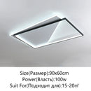 Axyaa LED Ceiling Lights: Modern Round & Square Bedroom Study Indoor Lamps