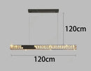 Axyaa Crystal Chandelier | Stair Pendant Light | Interior Lighting for Modern Home