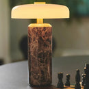 Axyaa Marble Desk Lamp LED Touch Switch Adjustable Brightness Home Office Reading Light