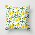 Lemon Pattern Summer Cushion Cover for Sofa Decor by Axyaa