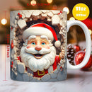 Axyaa Santa Claus Ceramic Mug - Christmas Kids Gift