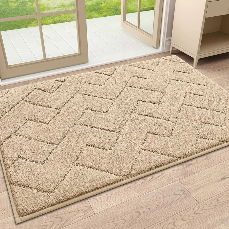 Axyaa Non-Slip Floor Protector Doormat 80X100 Dirt Resistant Soft Kitchen Rug