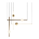 Axyaa French Luxe Headboard Restaurant Chandelier