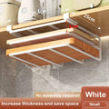 Axyaa Under Cabinet Basket Storage Shelf: Kitchen & Office Organizer