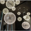 Axyaa Nordic Starry Ceiling Lamp - Industrial Style for Bar, Restaurant, and Staircase